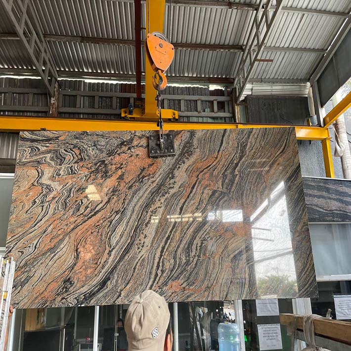 á hoa cương granite vàng bình định